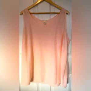 Peach Tank Top 3X